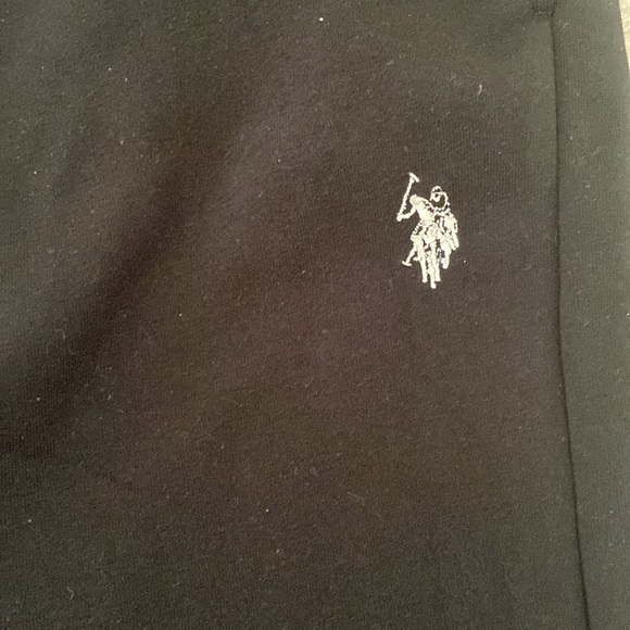 U.S. Polo Assn black jogger/Sweatpants Size XXL. NWT - Picture 3 of 10